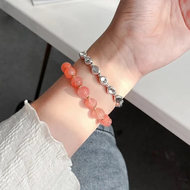 【MoonDy】雙11 包包 銀飾品  女生飾品 首飾 女友禮物 韓國飾品 百搭手鍊 搭配 裝飾品 女生禮物