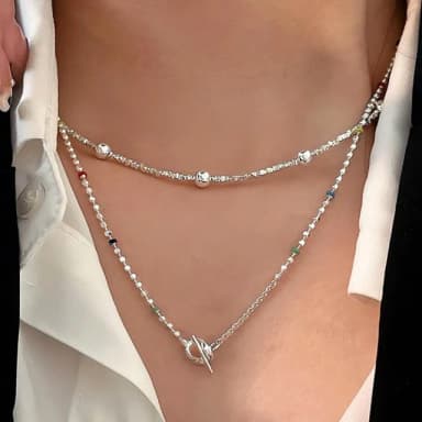 【MoonDy】包包 女生項鍊 個性項鍊 正生純銀項鍊 抗過敏項鍊 女生飾品 情侶禮物 小禮物 女友生日禮物
