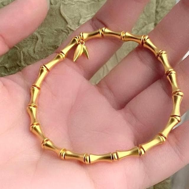 【MoonDy】手環 手鍊 手飾品 純銀手鍊 女生手鍊 竹節手鏈 情侶禮物 女復古中國風 女朋友生日禮物 浪漫禮物