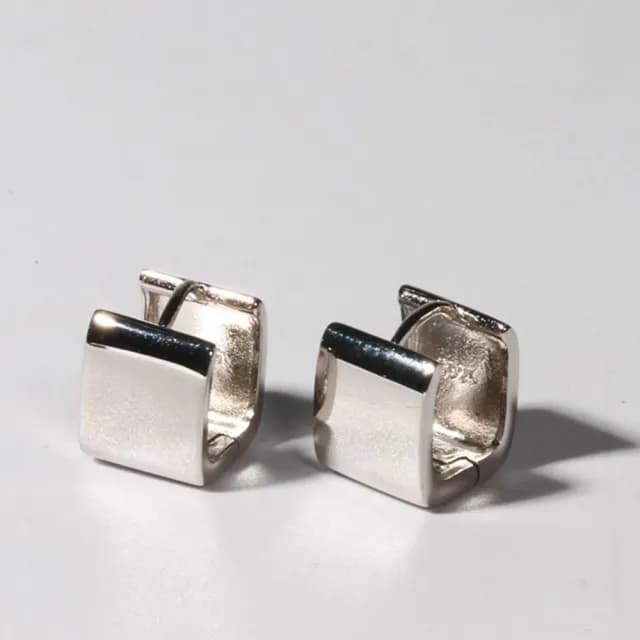 【LEESA】s925純銀耳扣\圈圈耳環\復古女耳扣\小耳扣\小耳朵耳環\易扣耳環\情人節禮物\生日禮物\