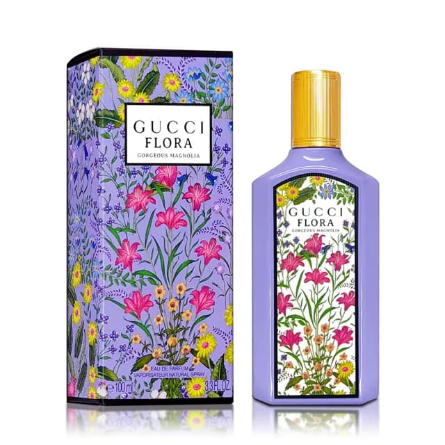【GUCCI 古馳】幻夢木蘭花女性淡香精 100ML(專櫃公司貨)