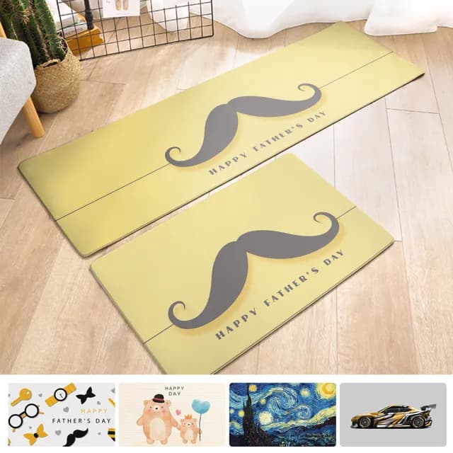 【半島良品】高質感爸爸節禮物皮革墊-任選(腳踏墊 門口 減壓墊 父親節禮物 88節)