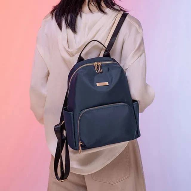 【MoonDy】情人節禮物 包包 後背包 女生包包 背包 女包包 小背包 韓國後背包 可愛包包 尼龍後背包 黑色包包