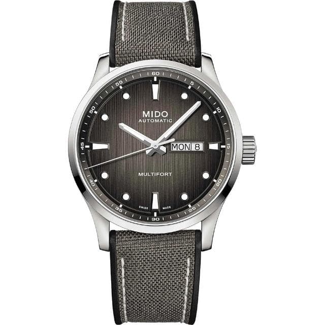 【MIDO 美度 官方授權】MULTIFORT M 先鋒 80小時動力儲存機械錶-42mm 情人節 禮物(M0384301708100)