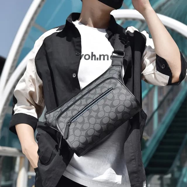 【LEEHER】父親節禮物 真皮包包  側背包/男生包包/斜背包/防水包/韓國包包/日系包包/復古包包/牛皮包包/皮