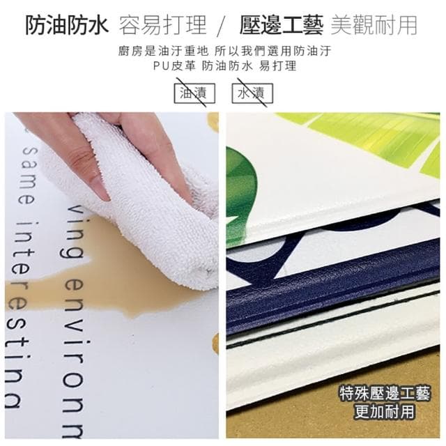 【半島良品】高質感爸爸節禮物皮革墊-買1送1(腳踏墊 門口 減壓墊 父親節禮物 88節)