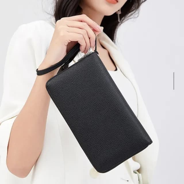 【LEEHER】雙11 卡夾/防盜刷錢包/長夾女生大容量/卡夾錢包/手機錢包/大容量長夾/歐美包包/韓國