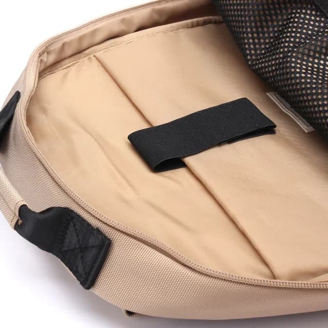 【KANGOL】雙11 情人節禮物 後背包 淺卡其  6425174531