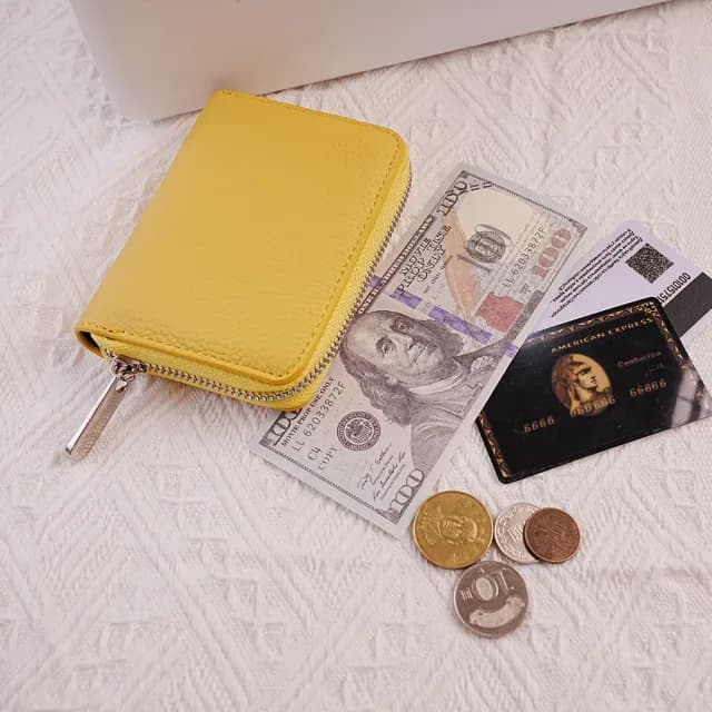 【LEEHER】雙11 拉鍊錢包/拉鍊短夾/牛皮短夾/零錢包/錢包/錢包男/小錢包/零錢包男/牛皮錢包/真