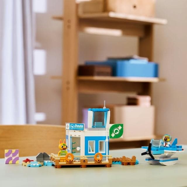 【LEGO 樂高】動物森友會 77051 搭乘 DodoAirLines 空中旅行(扮家家酒 任天堂 禮物 居家擺設 玩具)