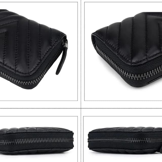 【MoonDy】雙11 包包 柔軟羊皮 羊皮錢包 女皮包 女錢包 錢包 拉鏈錢包 拉鏈零錢包 拉