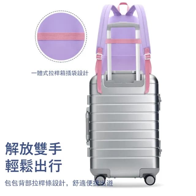 【Janyo】韓版輕量護脊書包 國小學生後背包 兒童減負雙肩背包 交換禮物