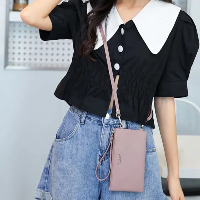 【LEEHER】雙11 手機包/觸控手機包/手機包斜背/手腕包/手拎包/手拿錢包/皮包/斜背長夾/觸屏手機