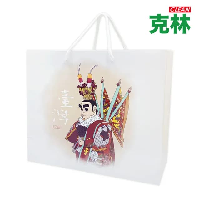 【CLEAN 克林】天地神人 民俗傳承主題紙袋(禮品袋 禮物包裝袋 手提造型 提袋 三太子 宮廟 廟會 傳統節慶)