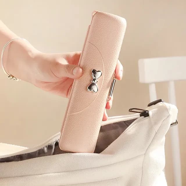 【BonBon naturel】304不鏽鋼環保餐具三件組附盒(筷子/餐具/湯匙/叉子/餐勺/野餐/露營/環保餐具組)