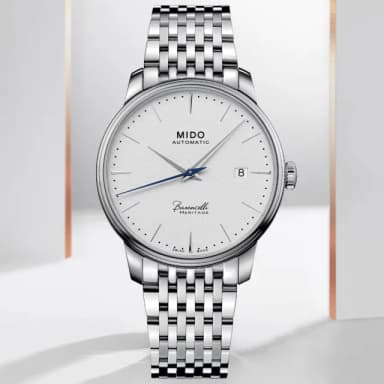 【MIDO 美度】永恆系列 輕盈 纖薄 機械腕錶 畢業禮物 送禮 推薦(M0274071101100)