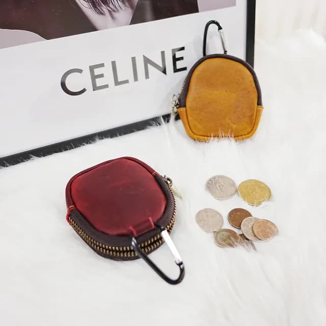 【MoonDy】雙11 迷你零錢包 牛皮錢包 零錢包 小掛包 零錢包韓國 真皮包包 零錢包 零錢收納包 汽