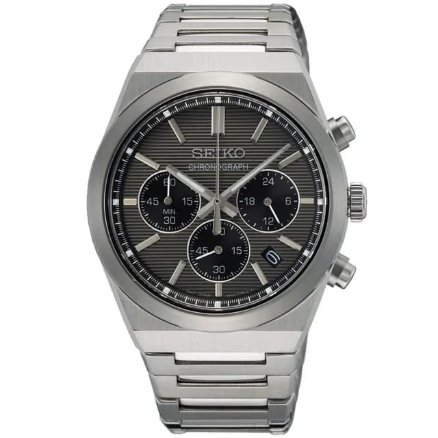 【SEIKO 精工】CS系列 日系時尚美學 三眼計時腕錶 畢業禮物 送禮 推薦(SSB455P1/8T63-02F0N)