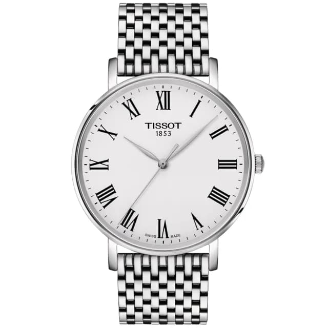 【TISSOT 天梭 官方授權】EVERYTIME 簡約時尚石英腕錶 畢業禮物 送禮 推薦(T1434101103300)