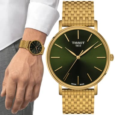 【TISSOT 天梭 官方授權】EVERYTIME 簡約時尚石英腕錶 畢業禮物 送禮 推薦(T1434103309100)