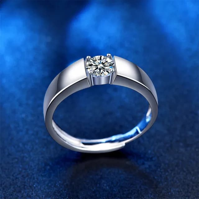 【LEESA】戒指\合成鑽石\婚禮小禮物\伴娘禮物\情侶戒指\925純銀戒指\戒指盒\女生禮物\女友禮物