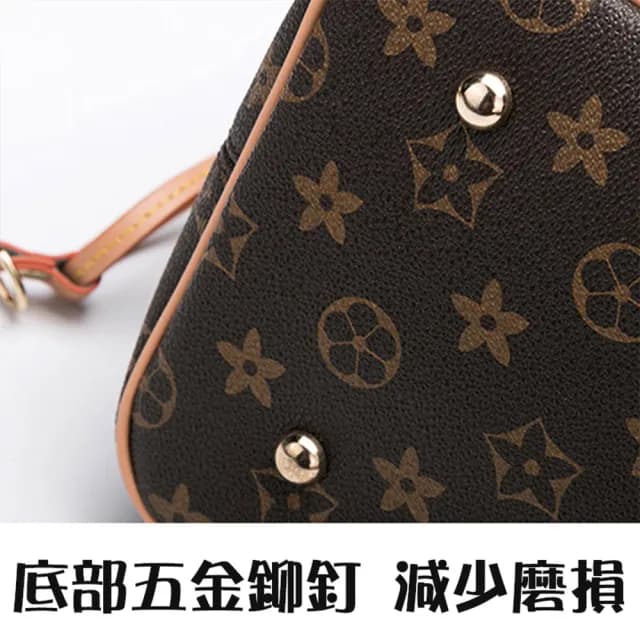 【MoonDy】父親節禮物 包包 包包女 包包 托特包女生 大容量包包 皮革托特包 復古時尚印花包包 大容量托特包