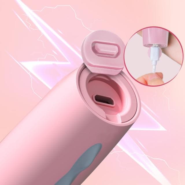 【小七泡泡】兒童聲波電動牙刷2入組/送兒童吹風機(ET-101 兒童禮物 生日禮物)