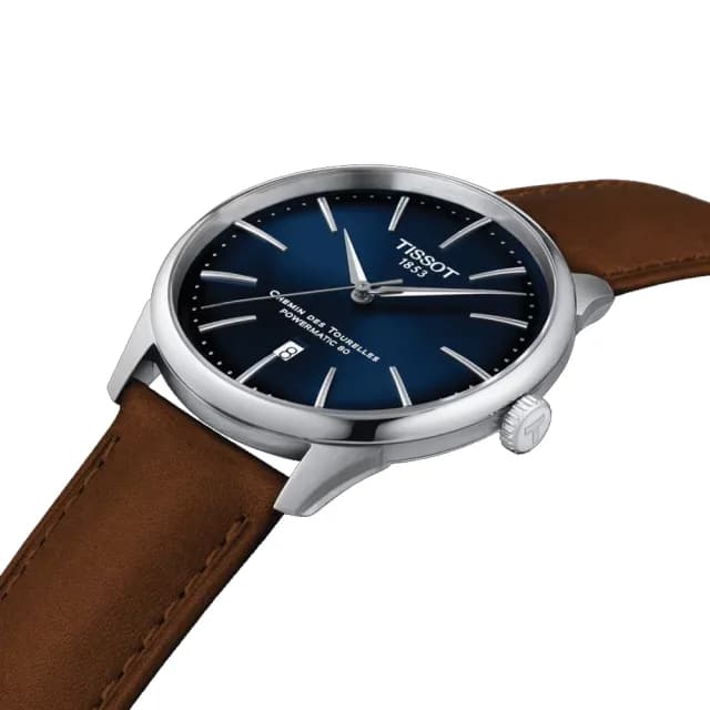 【TISSOT 天梭 官方授權】杜魯爾系列 簡約時尚機械腕錶 七夕 情人節 送禮 推薦(T1394071604100)