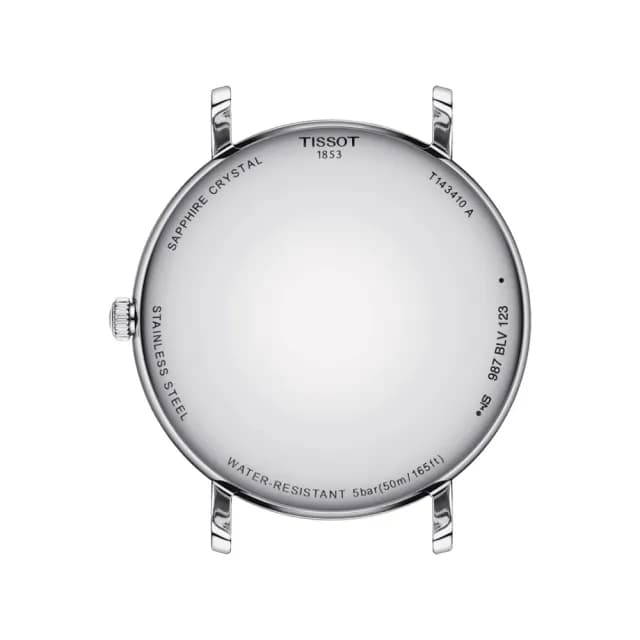 【TISSOT 天梭 官方授權】Everytime 羅馬經典情侶手錶 對錶 禮物(T1434101103300+T1432101103300)