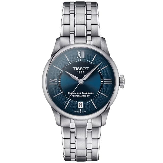 【TISSOT 天梭 官方授權】杜魯爾 時尚機械對錶 母親節 禮物 推薦(T1398071104800+T1392071104800)