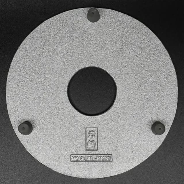 【福介商店】南部鐵器 日本鑄鐵壺墊 岩鑄 櫻 銀麻色 鑄鐵壺墊-大(鍋墊 隔熱墊 茶具)