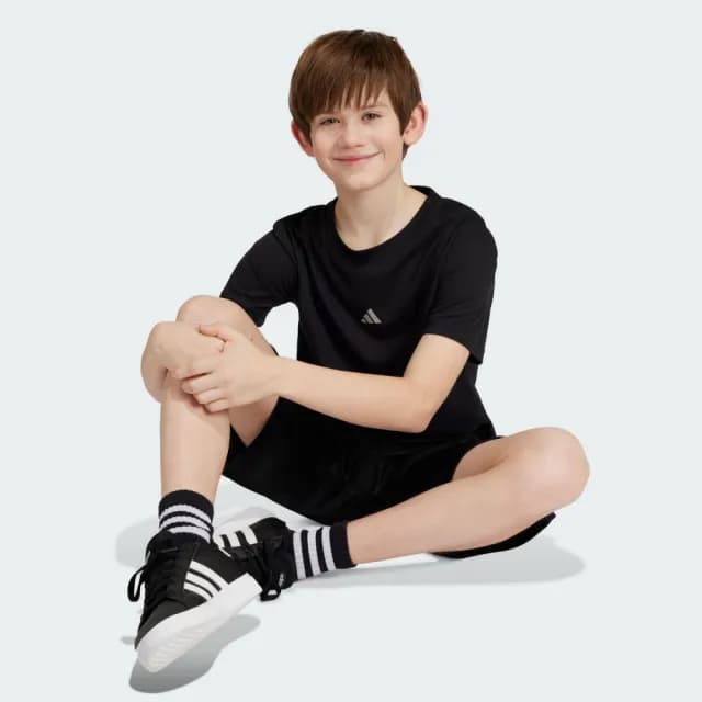 【adidas 愛迪達】AEROREADY 短袖上衣 T恤 吸濕排汗 童裝 IR6464