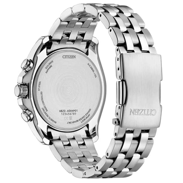 【CITIZEN 星辰】亞洲限定款 光動能萬年曆錶 電波錶 手錶 禮物 推薦(AT9120-89L)