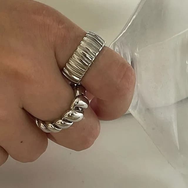 【MoonDy】情人節禮物 包包 戒指 女生戒指 情侶戒指 925純銀戒指 復古戒指 戒指女ins 可調節戒指 情人節禮 