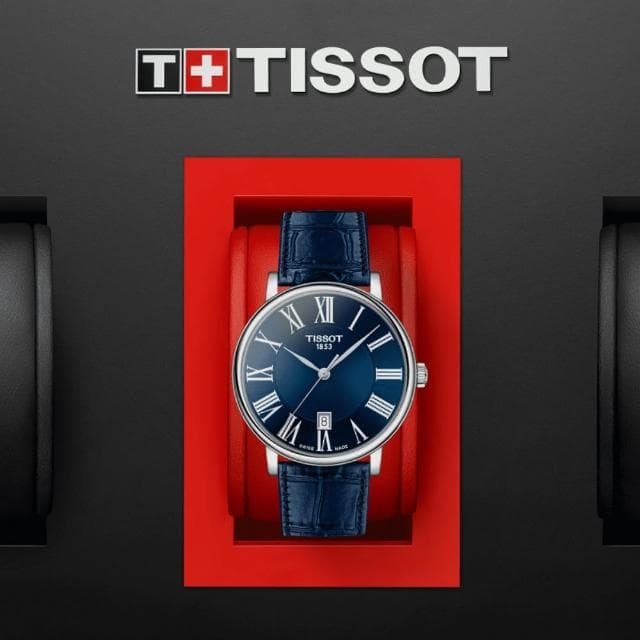 【TISSOT 天梭 官方授權】CARSON 紳士時尚石英腕錶 畢業禮物 送禮 推薦(T1224101604300)