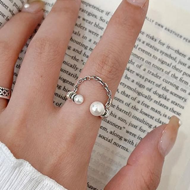 【KT DADA】母親節禮物 戒指 戒指女生 925純銀戒指 可調式戒指 戒指女ins 小禮物 情侶禮物 情人節禮物 小女