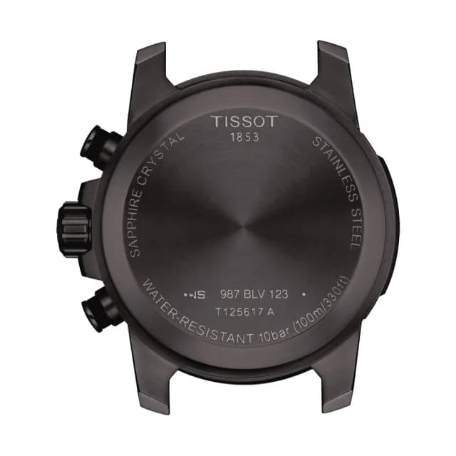 【TISSOT 天梭 官方授權】SUPERSPORT CHRONO 三眼計時石英腕錶 畢業禮物 送禮 推薦(T1256173605101)