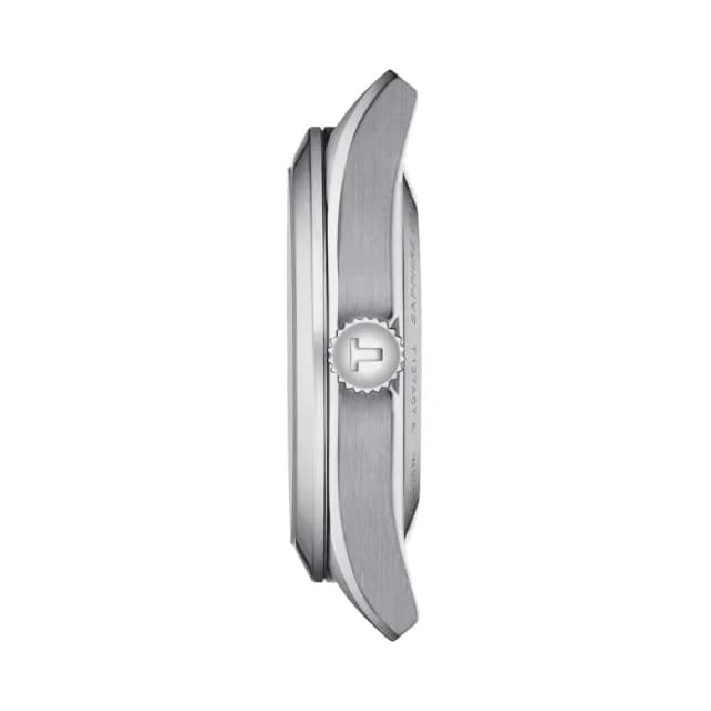 【TISSOT 天梭 官方授權】GENTLEMAN 冰藍色 簡約機械腕錶 畢業禮物 送禮 推薦(T1274071135100)