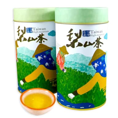 【龍源茶品】梨山特選手採高冷青烏龍茶葉150gx8罐(共2斤;生青茶;無焙火;微發酵;附提袋;春茶)