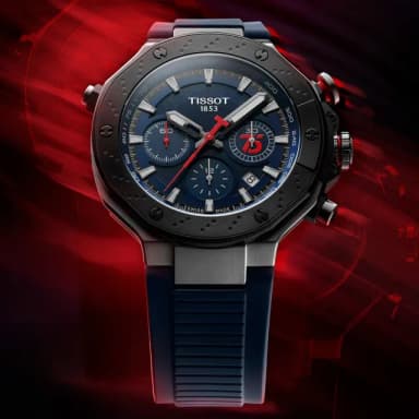 【TISSOT 天梭】T-RACE 限量 MotoGP 計時機械腕錶 畢業禮物 送禮 推薦(T1414272704100)