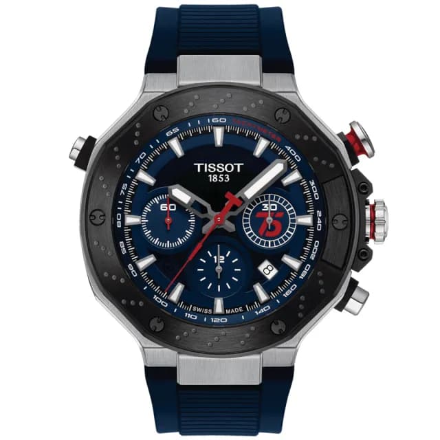 【TISSOT 天梭】T-RACE 限量 MotoGP 計時機械腕錶 畢業禮物 送禮 推薦(T1414272704100)