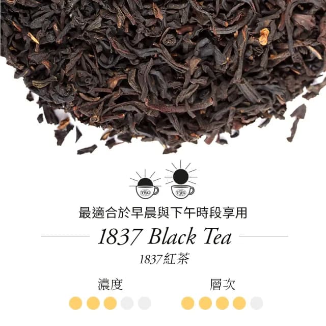 【TWG Tea】手工純棉茶包 1837紅茶 15包/盒(1837 Black Tea;紅茶)