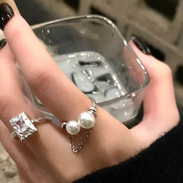 【LEEHER】雙11 女生/戒指/925純銀戒指/可調式戒指/戒指女ins/小禮物/情侶禮物/情人節禮物/小女