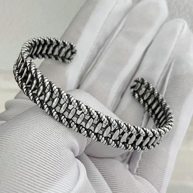 【LEEHER】純銀手環/C型手環/手環/手鍊/韓國飾品/韓國手環/日系手鍊/銀手環/手鐲/禮物/復古手鍊