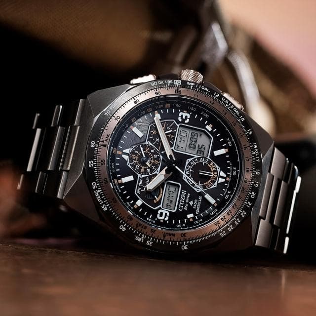 【CITIZEN 星辰】Promaster 35週年限量航空光動能電波錶手錶 520禮物 送禮 男錶(JY8146-54E)