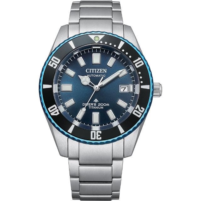 【CITIZEN 星辰】PROMASTER 35週年限量 鈦 1977征服潛水機械錶 特殊氣瓶包裝 母親節 禮物 男錶(NB6026-56L)