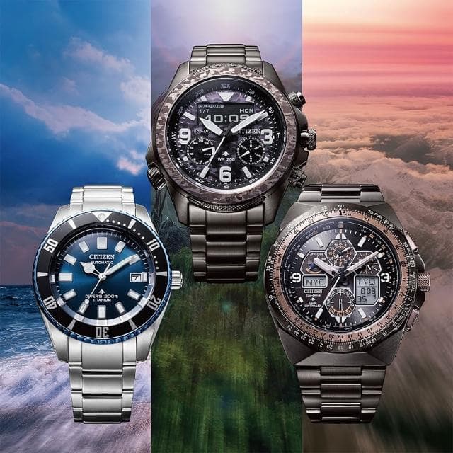 【CITIZEN 星辰】PROMASTER 35週年限量 鈦 1977征服潛水機械錶 特殊氣瓶包裝 母親節 禮物 男錶(NB6026-56L)