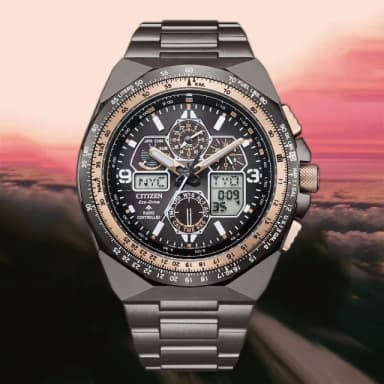 【CITIZEN 星辰】Promaster 35週年限量航空光動能電波錶手錶 520禮物 送禮 男錶(JY8146-54E)