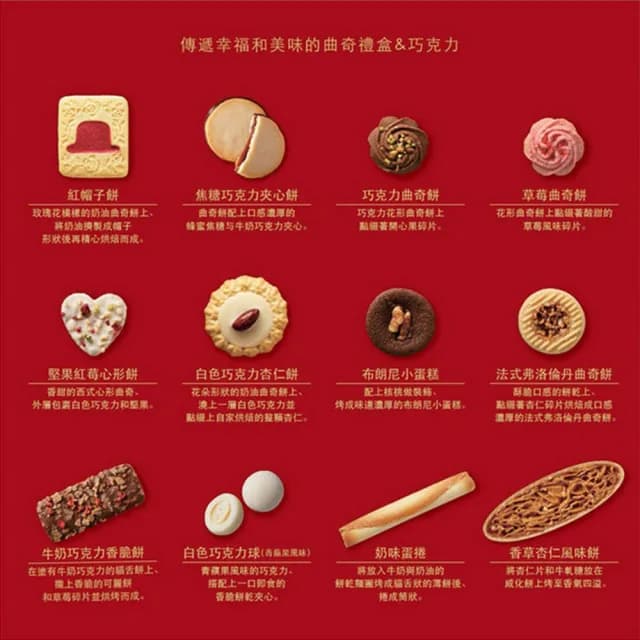 【紅帽子】金帽禮盒 567.5g(不含提袋)