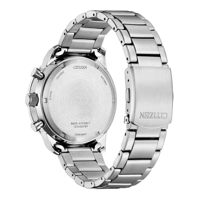 【CITIZEN 星辰】Chronograph系列 光動能計時腕錶 畢業禮物 送禮 推薦(CA4500-91X)